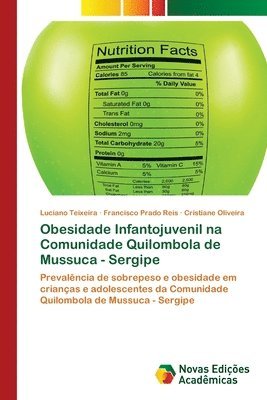 Obesidade Infantojuvenil na Comunidade Quilombola de Mussuca - Sergipe 1