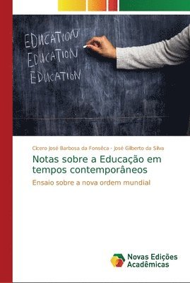 bokomslag Notas sobre a Educao em tempos contemporneos