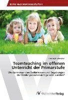 bokomslag Teamteaching im offenen Unterricht der Primarstufe