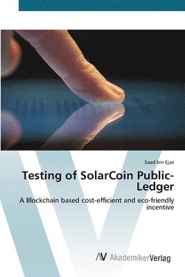 Testing of SolarCoin Public-Ledger 1