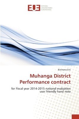 Muhanga District Performance contract 1
