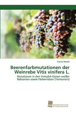 Beerenfarbmutationen der Weinrebe Vitis vinifera L. 1