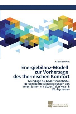 bokomslag Energiebilanz-Modell zur Vorhersage des thermischen Komfort