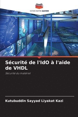 bokomslag Sécurité de l'IdO à l'aide de VHDL