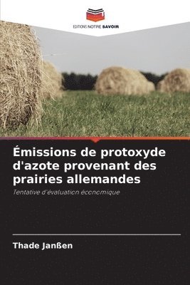 bokomslag Émissions de protoxyde d'azote provenant des prairies allemandes