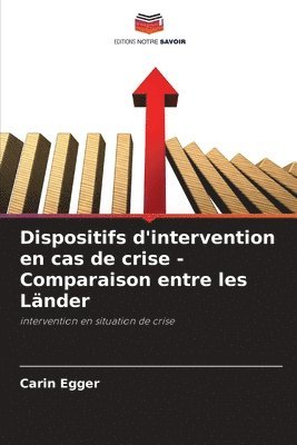 bokomslag Dispositifs d'intervention en cas de crise - Comparaison entre les Länder