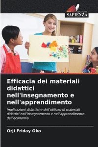 bokomslag Efficacia dei materiali didattici nell'insegnamento e nell'apprendimento