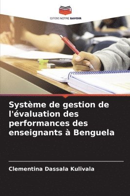 bokomslag Système de gestion de l'évaluation des performances des enseignants à Benguela