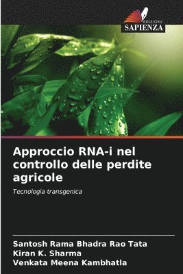 bokomslag Approccio RNA-i nel controllo delle perdite agricole