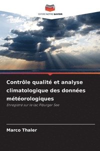 bokomslag Contrôle qualité et analyse climatologique des données météorologiques