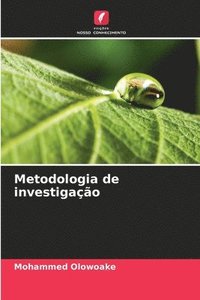 bokomslag Metodologia de investigação