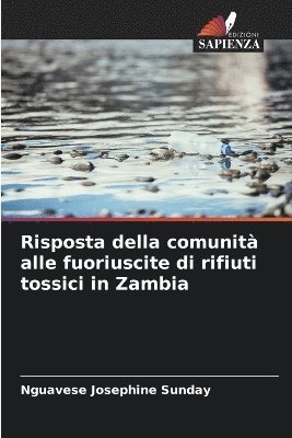 bokomslag Risposta della comunità alle fuoriuscite di rifiuti tossici in Zambia