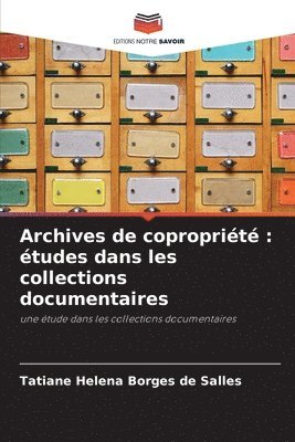 bokomslag Archives de copropriété