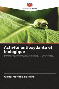 bokomslag Activité antioxydante et biologique