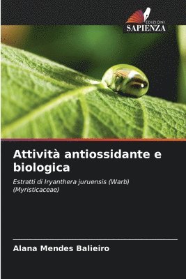 bokomslag Attività antiossidante e biologica