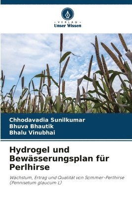 bokomslag Hydrogel und Bewässerungsplan für Perlhirse