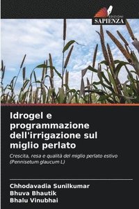 bokomslag Idrogel e programmazione dell'irrigazione sul miglio perlato
