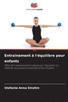bokomslag Entraînement à l'équilibre pour enfants