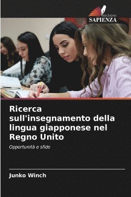 bokomslag Ricerca sull'insegnamento della lingua giapponese nel Regno Unito