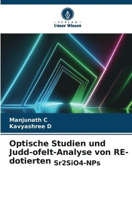 Manjunath C, Kavyashree D, KAVYASHREE D - Optische Studien und Judd-ofelt-Analyse von RE-dotierten Sr2SiO4-NPs, Häftad