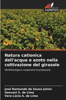 Natura cationica dell'acqua e azoto nella coltivazione del girasole
