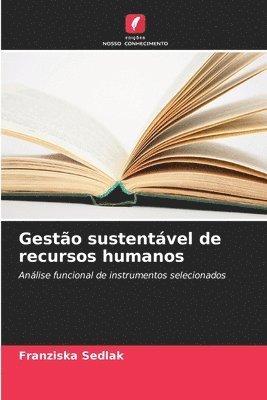 Franziska Sedlak - Gestão sustentável de recursos humanos, Häftad