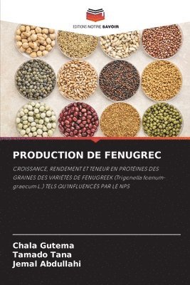 bokomslag Production de Fenugrec