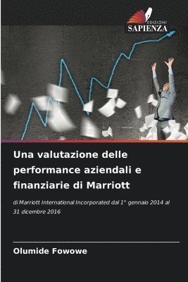 Olumide Fowowe - valutazione delle performance aziendali e finanziarie di Marriott, Häftad