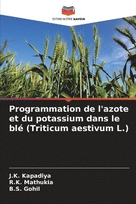Programmation de l'azote et du potassium dans le blé (Triticum aestivum L.)