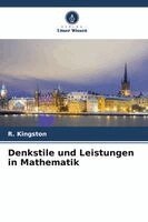 R Kingston - Denkstile und Leistungen in Mathematik, Häftad