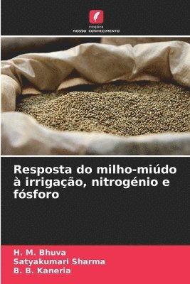 Resposta do milho-miúdo à irrigação, nitrogénio e fósforo