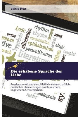 bokomslag Die erhabene Sprache der Liebe