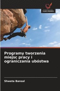 bokomslag Programy tworzenia miejsc pracy i ograniczania ubóstwa