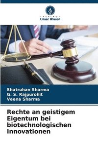 bokomslag Rechte an geistigem Eigentum bei biotechnologischen Innovationen