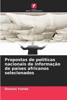 Dickson Yumba - Propostas de políticas nacionais de informação de países africanos selecionados, Häftad