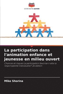 participation dans l'animation enfance et jeunesse en milieu ouvert
