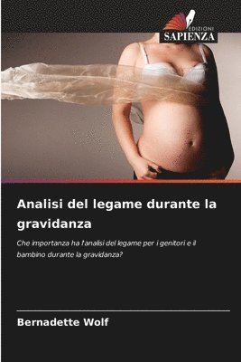 Bernadette Wolf - Analisi del legame durante la gravidanza, Häftad