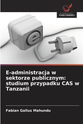 bokomslag E-administracja w sektorze publicznym