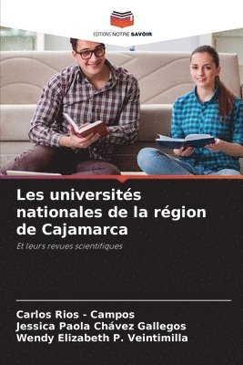 bokomslag Les universités nationales de la région de Cajamarca