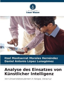 bokomslag Analyse des Einsatzes von Künstlicher Intelligenz