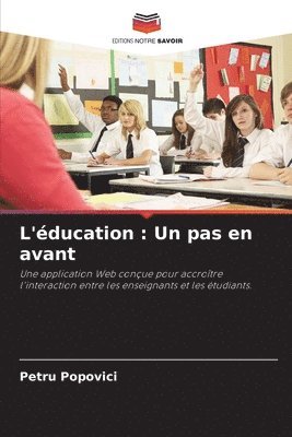L'éducation: Un pas en avant