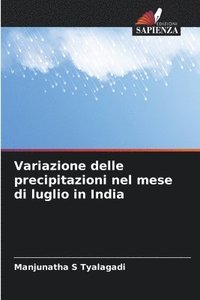 bokomslag Variazione delle precipitazioni nel mese di luglio in India