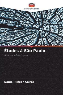 bokomslag Études à São Paulo