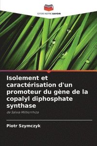 bokomslag Isolement et caractérisation d'un promoteur du gène de la copalyl diphosphate synthase