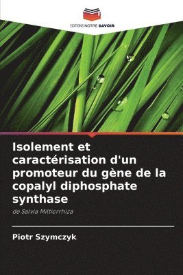 bokomslag Isolement et caractérisation d'un promoteur du gène de la copalyl diphosphate synthase