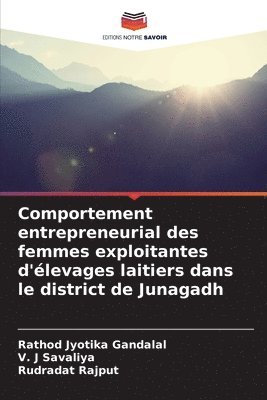 bokomslag Comportement entrepreneurial des femmes exploitantes d'élevages laitiers dans le district de Junagadh