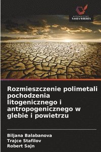 bokomslag Rozmieszczenie polimetali pochodzenia litogenicznego i antropogenicznego w glebie i powietrzu
