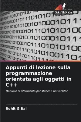 bokomslag Appunti di lezione sulla programmazione orientata agli oggetti in C++