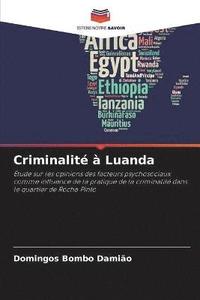 bokomslag Criminalit  Luanda