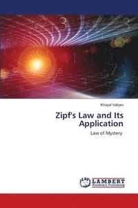 bokomslag Zipf's Law and Its Application